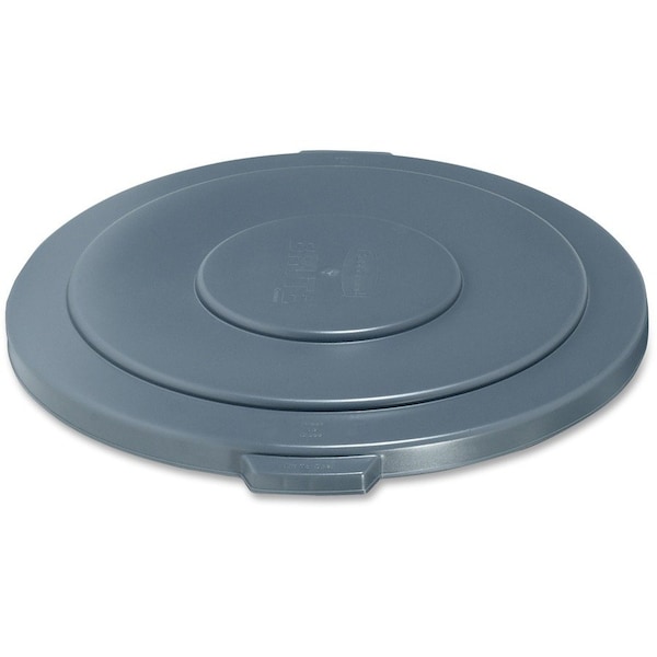 BRUTE Brute 55-Gallon Container Lid, Gray, Plastic; High-density Polyethylene (HDPE), 29.1" W/Dia